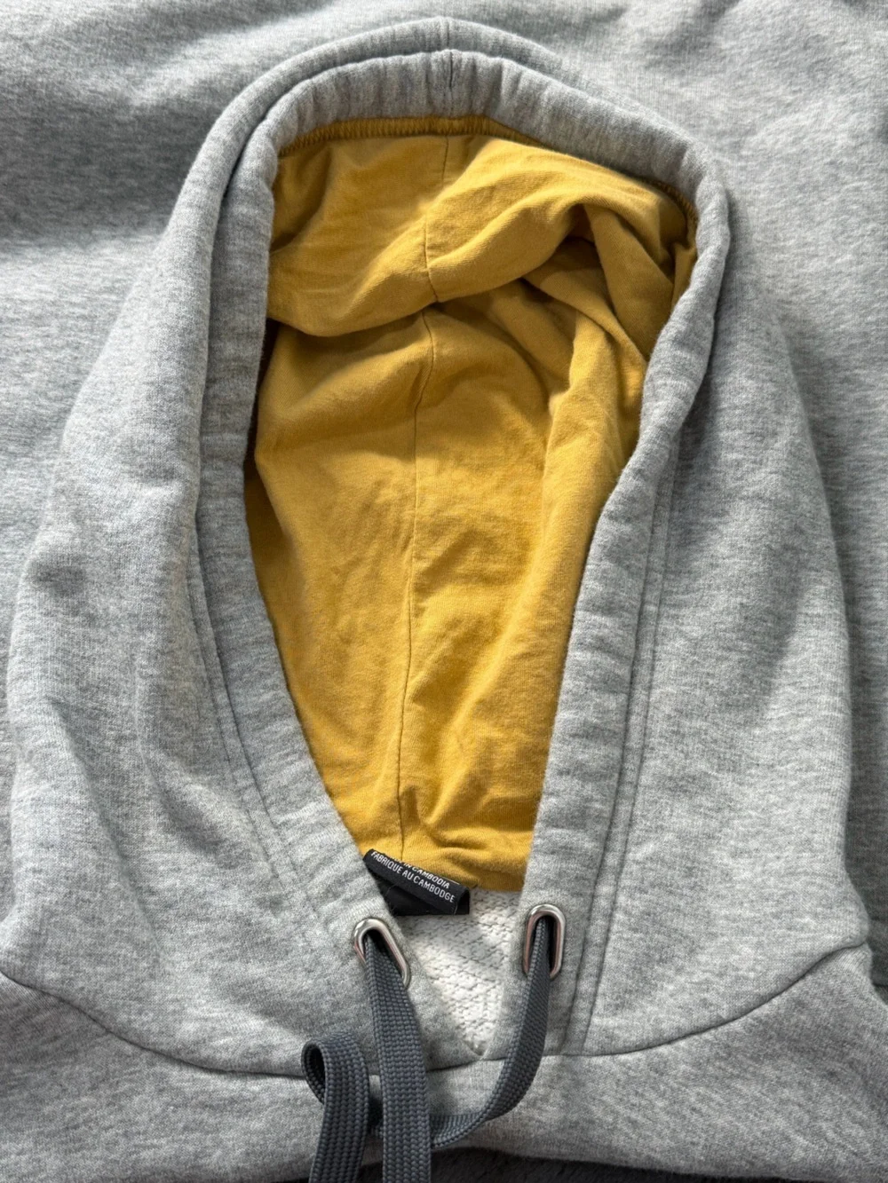 Jordan Air Jordan Flight Men’s XXL Gray Gold Graphic Pullover Hoodie